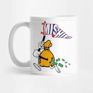 money bag chase Mug